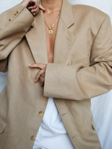 "Zahara" beige blazer