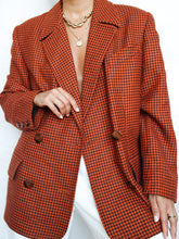 Load image into Gallery viewer, WEILL houndstooth blazer - lallasshop
