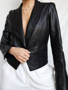 "Stockholm" leather jacket