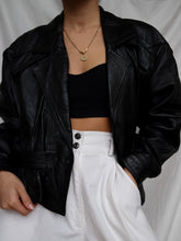 Load image into Gallery viewer, &quot;Dayana&quot; leather Jacket
