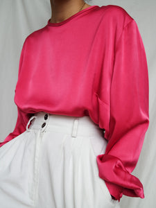Marie Clemence pink blouse