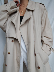 "Naomi" trench coat (L)