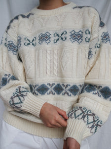 "Oxford' knitted jumper