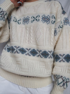 "Oxford' knitted jumper