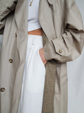 Load image into Gallery viewer, Beige Trench coat
