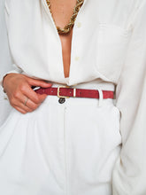Load image into Gallery viewer, &quot;Flora&quot; leather belt - lallasshop
