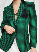 Load image into Gallery viewer, &quot;Lea&quot; checked blazer
