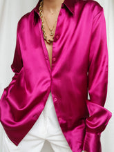 Load image into Gallery viewer, &quot;Sia&quot; satin shirt
