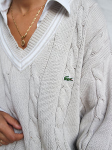 LACOSTE knitted jumper (2XL) - lallasshop