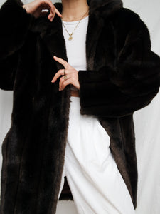 "Bobby" faux fur coat