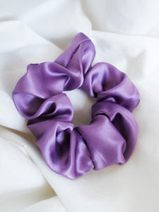"Violeta" silk scrunchie - lallasshop