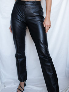 “Betty” leather pants
