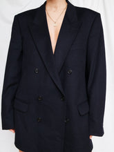Load image into Gallery viewer, cashmere and wool blazer
